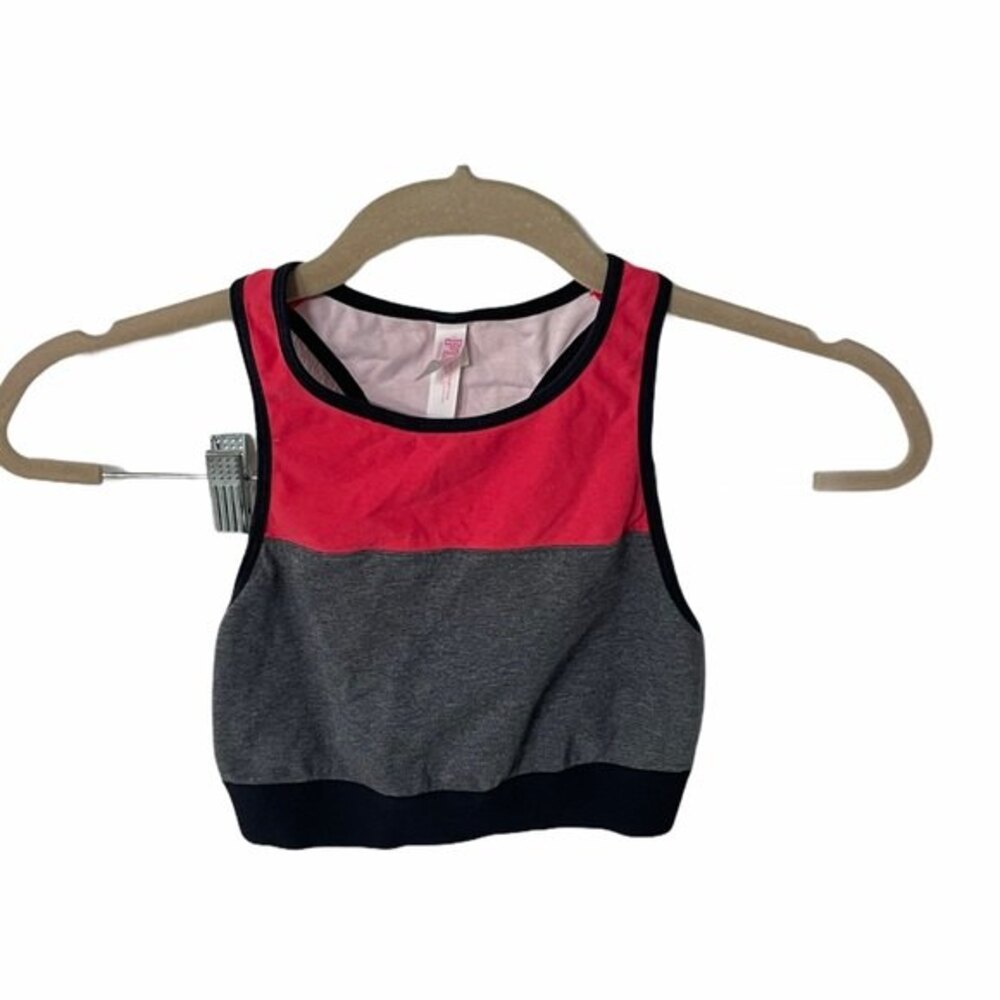 VICTORIA SECRET PINK halter sport bra womens small